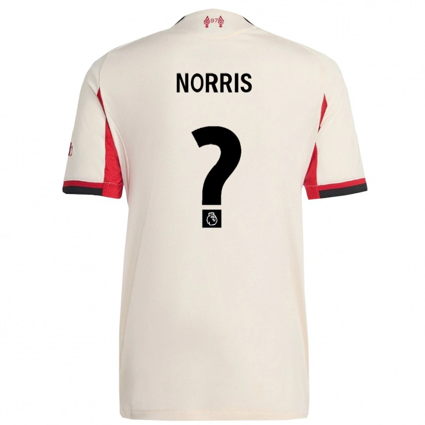 Danxen Kobiety James Norris #0 Biało-Czarny Wyjazdowa Koszulka 2025/26 Koszulki Klubowe