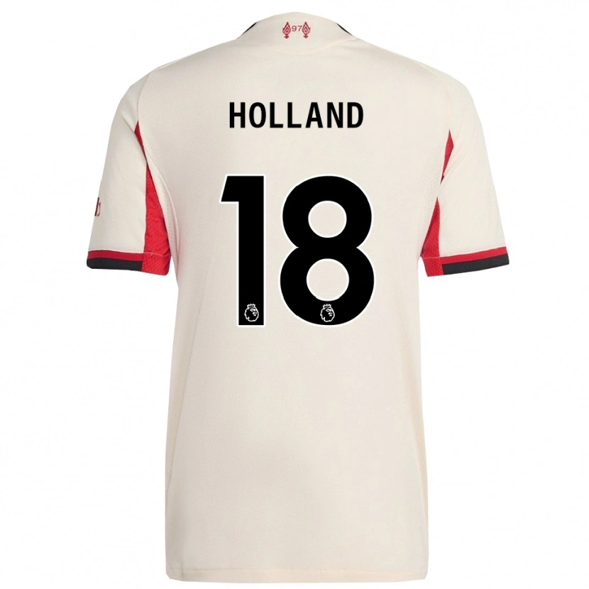 Danxen Kobiety Ceri Holland #18 Biało-Czarny Wyjazdowa Koszulka 2025/26 Koszulki Klubowe