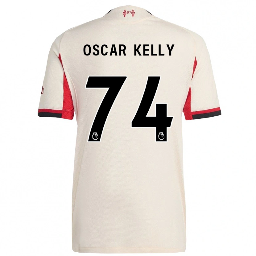 Danxen Kobiety Oscar Kelly #74 Biało-Czarny Wyjazdowa Koszulka 2025/26 Koszulki Klubowe