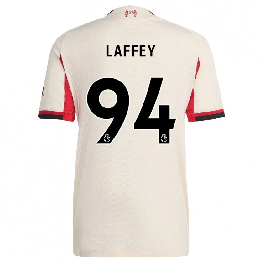 Danxen Kobiety Michael Laffey #94 Biało-Czarny Wyjazdowa Koszulka 2025/26 Koszulki Klubowe
