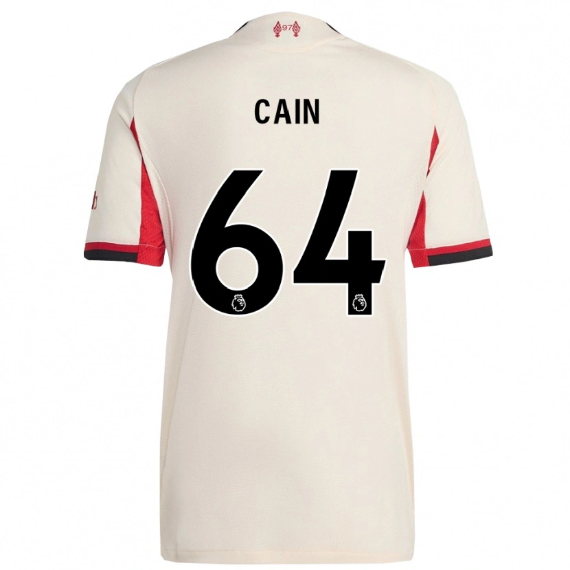 Danxen Kobiety Jake Cain #64 Biało-Czarny Wyjazdowa Koszulka 2025/26 Koszulki Klubowe