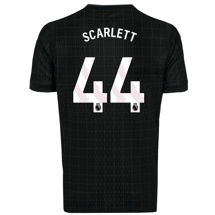 Danxen Kobiety Dane Scarlett #44 Czarno-Szary Wyjazdowa Koszulka 2025/26 Koszulki Klubowe