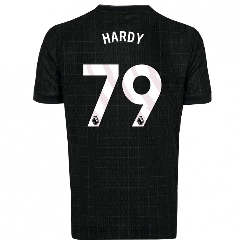 Danxen Kobiety Malachi Hardy #79 Czarno-Szary Wyjazdowa Koszulka 2025/26 Koszulki Klubowe