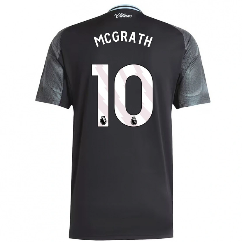 Danxen Kobiety Jack Mcgrath #10 Czarno-Błękitny Wyjazdowa Koszulka 2025/26 Koszulki Klubowe