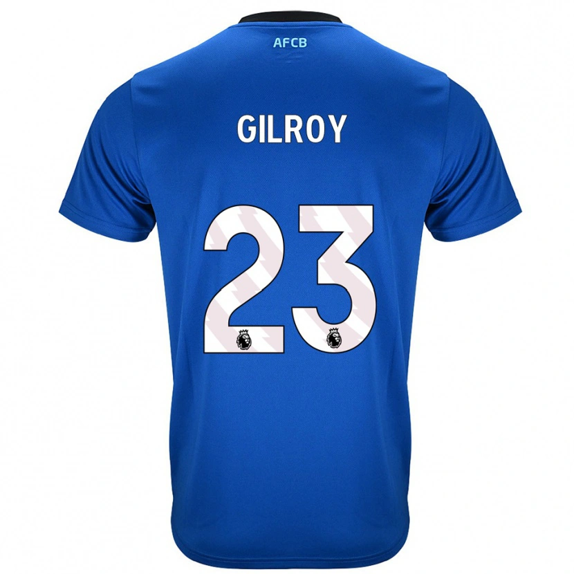 Danxen Kobiety Chloe Gilroy #23 Niebiesko-Czarny Wyjazdowa Koszulka 2025/26 Koszulki Klubowe