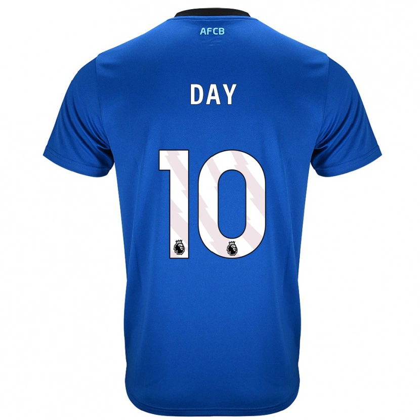 Danxen Kobiety Jonny Day #10 Niebiesko-Czarny Wyjazdowa Koszulka 2025/26 Koszulki Klubowe