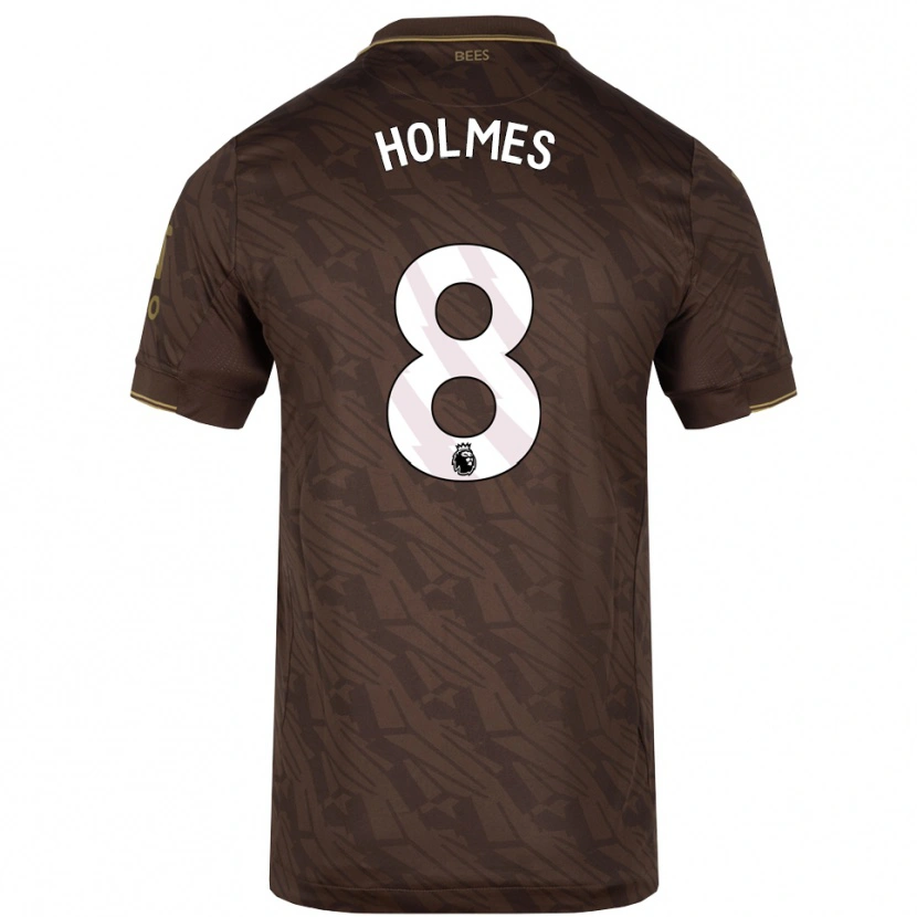 Danxen Kobiety Mollie Holmes #8 Brązowo-Złoty Wyjazdowa Koszulka 2025/26 Koszulki Klubowe