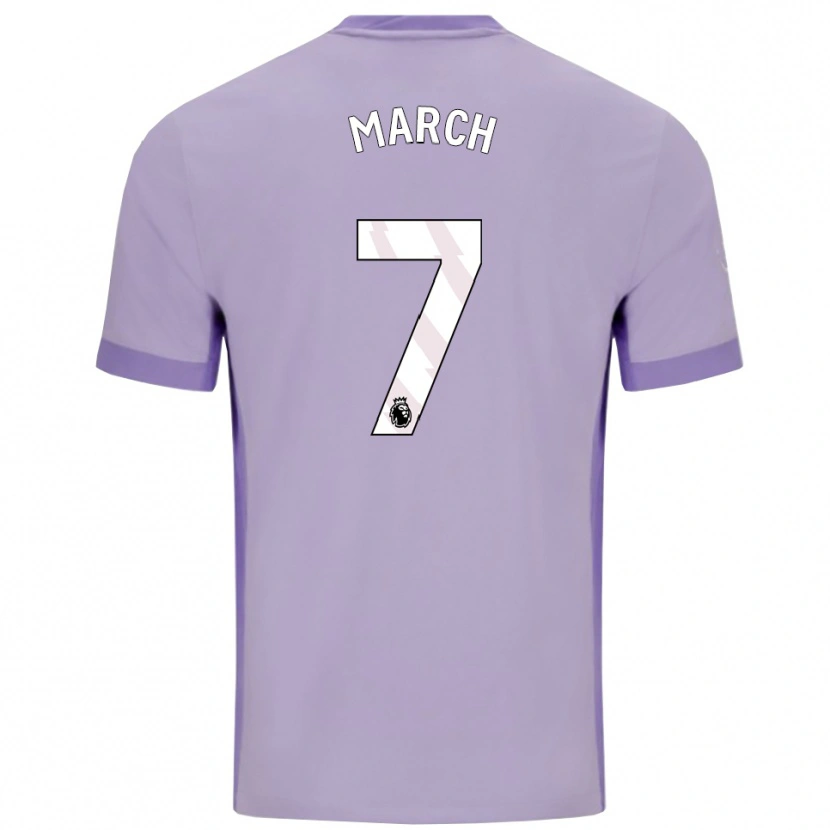 Danxen Kobiety Solly March #7 Fioletowo-Biały Wyjazdowa Koszulka 2025/26 Koszulki Klubowe