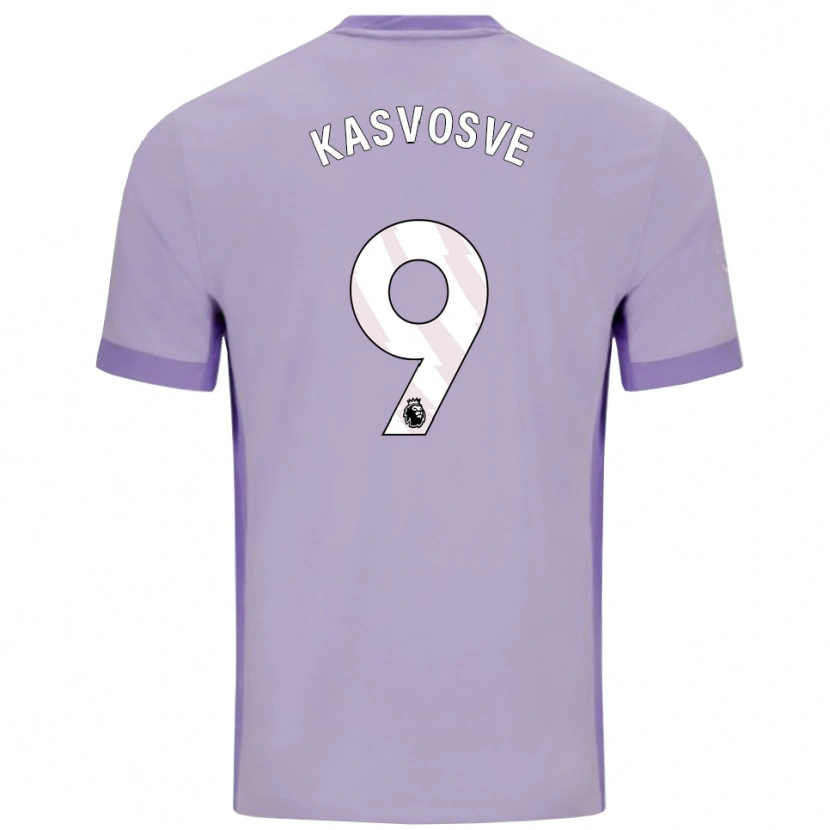 Danxen Kobiety Henry Kasvosve #9 Fioletowo-Biały Wyjazdowa Koszulka 2025/26 Koszulki Klubowe