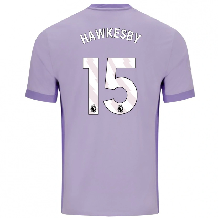 Danxen Kobiety Mackenzie Hawkesby #15 Fioletowo-Biały Wyjazdowa Koszulka 2025/26 Koszulki Klubowe