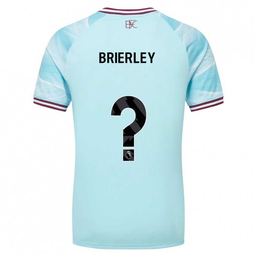 Danxen Kobiety George Brierley #0 Błękitno-Burgundowy Wyjazdowa Koszulka 2025/26 Koszulki Klubowe
