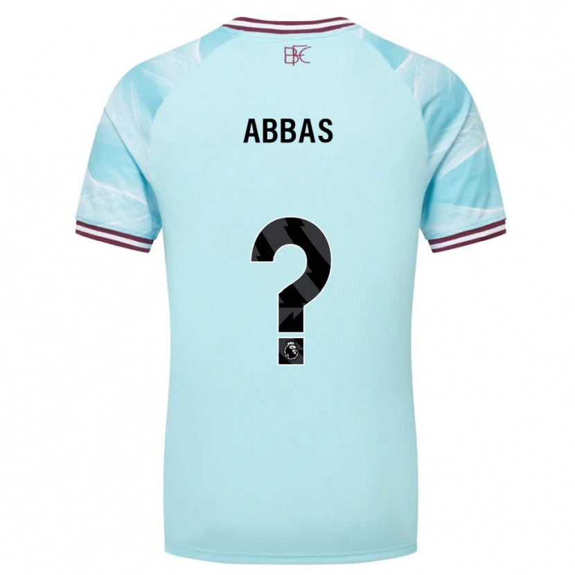 Danxen Kobiety Adam Abbas #0 Błękitno-Burgundowy Wyjazdowa Koszulka 2025/26 Koszulki Klubowe