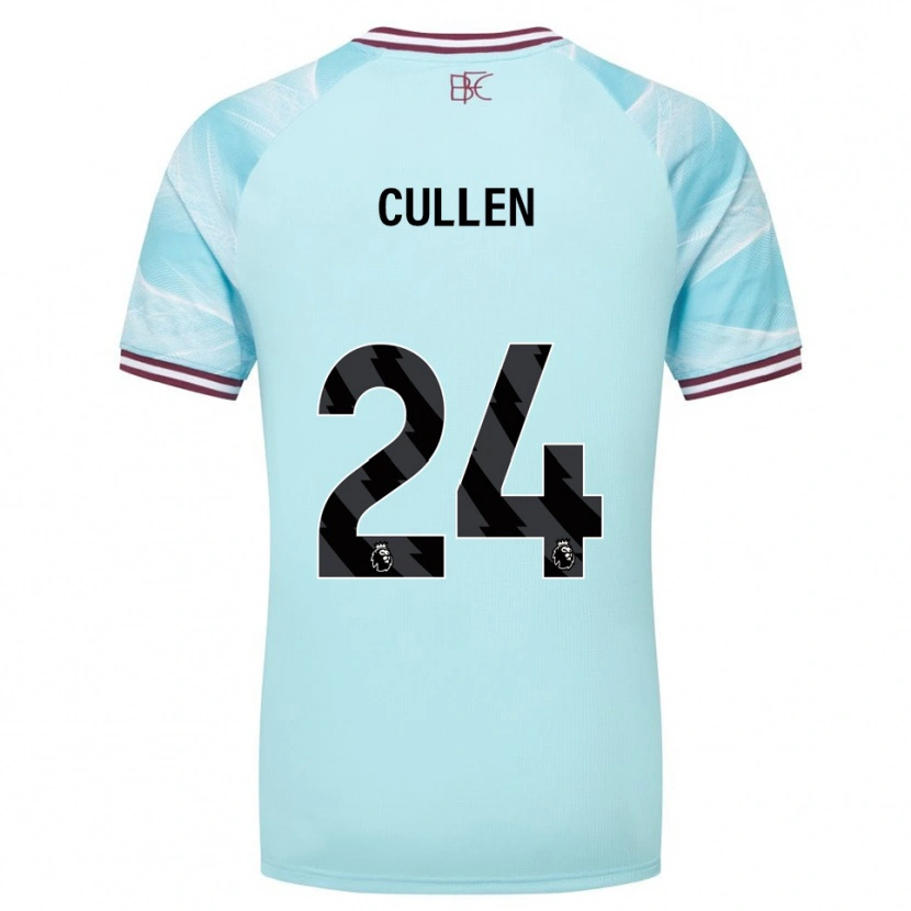 Danxen Kobiety Josh Cullen #24 Błękitno-Burgundowy Wyjazdowa Koszulka 2025/26 Koszulki Klubowe