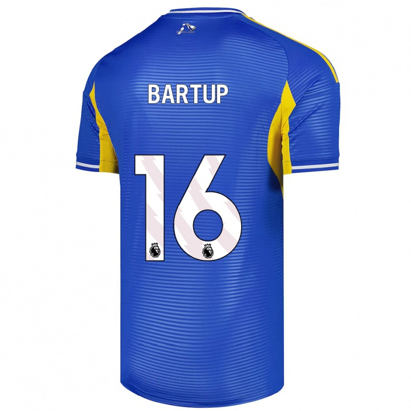 Danxen Kobiety Laura Bartup #16 Niebiesko-Żółty Wyjazdowa Koszulka 2025/26 Koszulki Klubowe