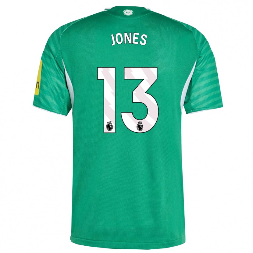 Danxen Kobiety Tyler Jones #13 Zielono-Biały Wyjazdowa Koszulka 2025/26 Koszulki Klubowe