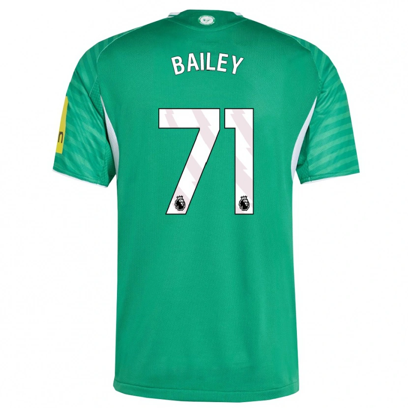 Danxen Kobiety Scott Bailey #71 Zielono-Biały Wyjazdowa Koszulka 2025/26 Koszulki Klubowe