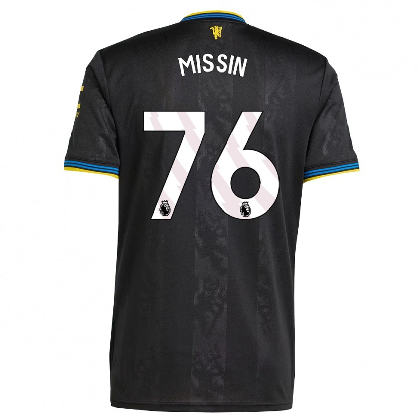 Danxen Kobiety Ashton Missin #76 Czarno-Żółto-Niebieski Trzeci Komplet Koszulka 2025/26 Koszulki Klubowe
