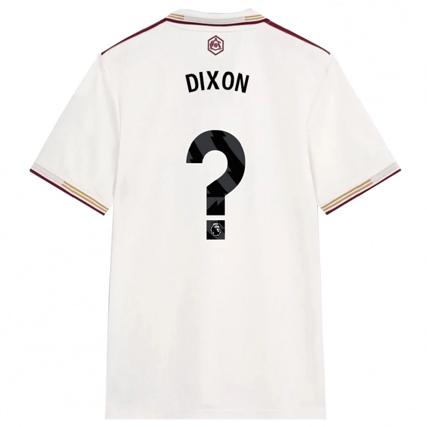 Danxen Kobiety Danny Dixon #0 Złamana Biel Burgund Trzeci Komplet Koszulka 2025/26 Koszulki Klubowe