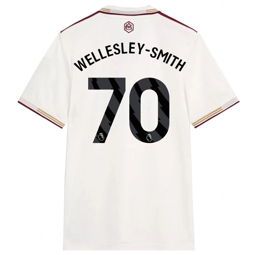 Danxen Kobiety Cecily Wellesley-Smith #70 Złamana Biel Burgund Trzeci Komplet Koszulka 2025/26 Koszulki Klubowe