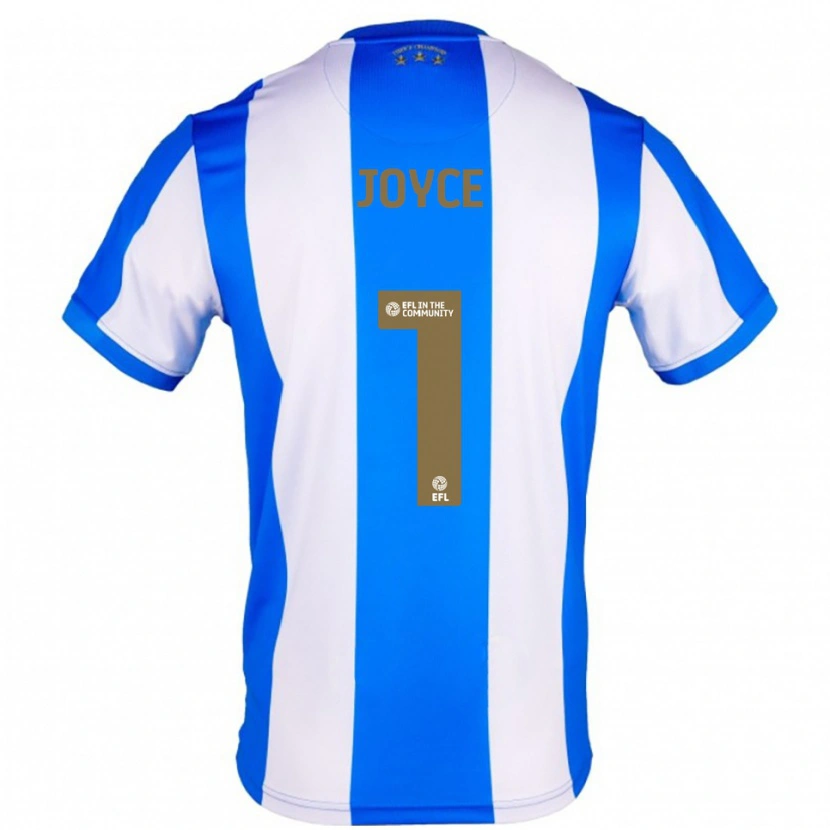 Danxen Dzieci Lauren Joyce #1 Niebieski Biały Domowa Koszulka 2025/26 Koszulki Klubowe