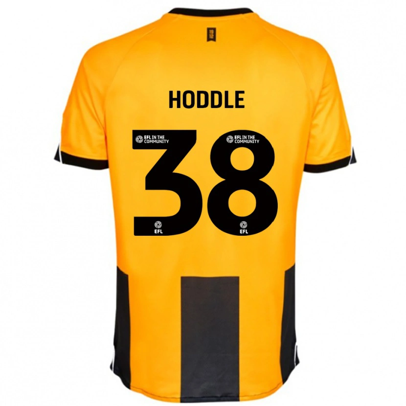 Danxen Dzieci George Hoddle #38 Pomarańczowy Czarny Domowa Koszulka 2025/26 Koszulki Klubowe