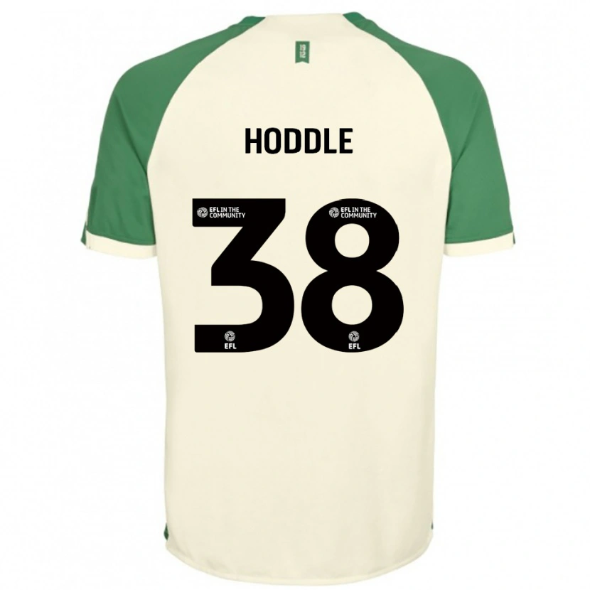 Danxen Dzieci George Hoddle #38 Złamana Biel Zielony Wyjazdowa Koszulka 2025/26 Koszulki Klubowe