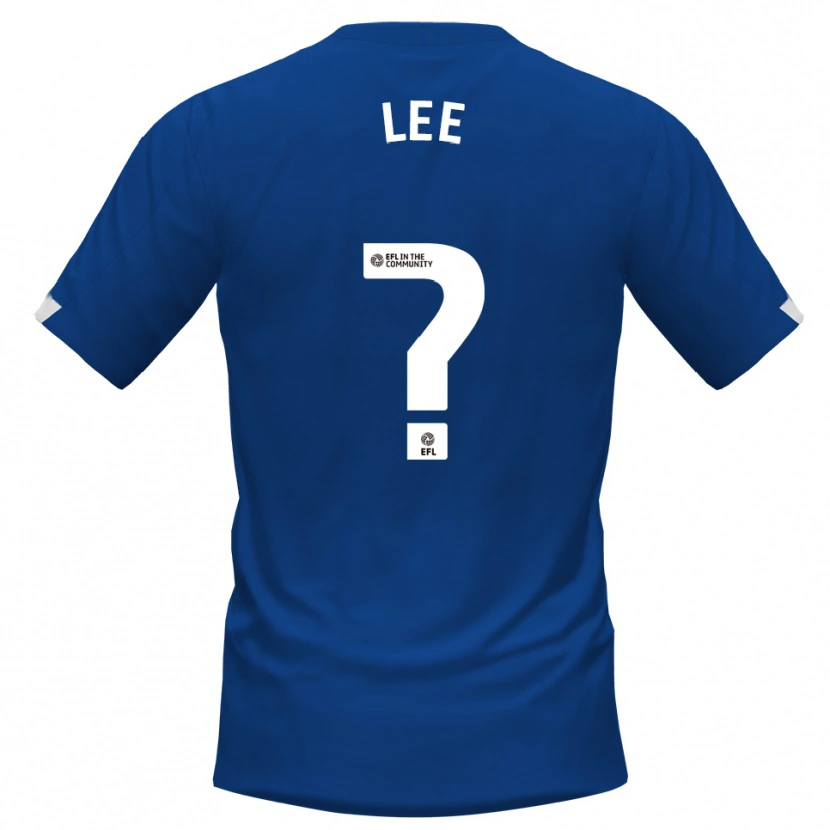 Danxen Męski Katelin Lee #0 Niebieski Biały Domowa Koszulka 2025/26 Koszulki Klubowe