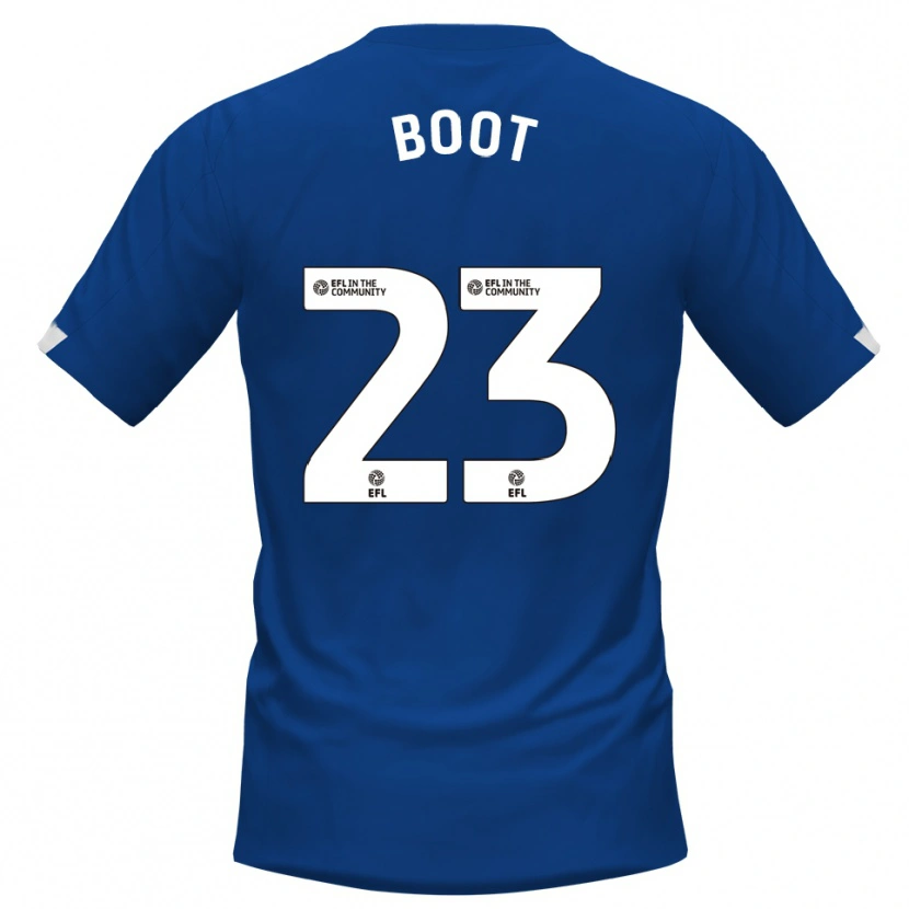 Danxen Męski Ryan Boot #23 Niebieski Biały Domowa Koszulka 2025/26 Koszulki Klubowe
