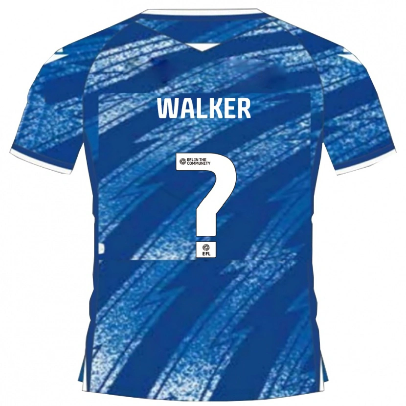 Danxen Męski Jonah Walker #0 Niebieski Biały Domowa Koszulka 2025/26 Koszulki Klubowe