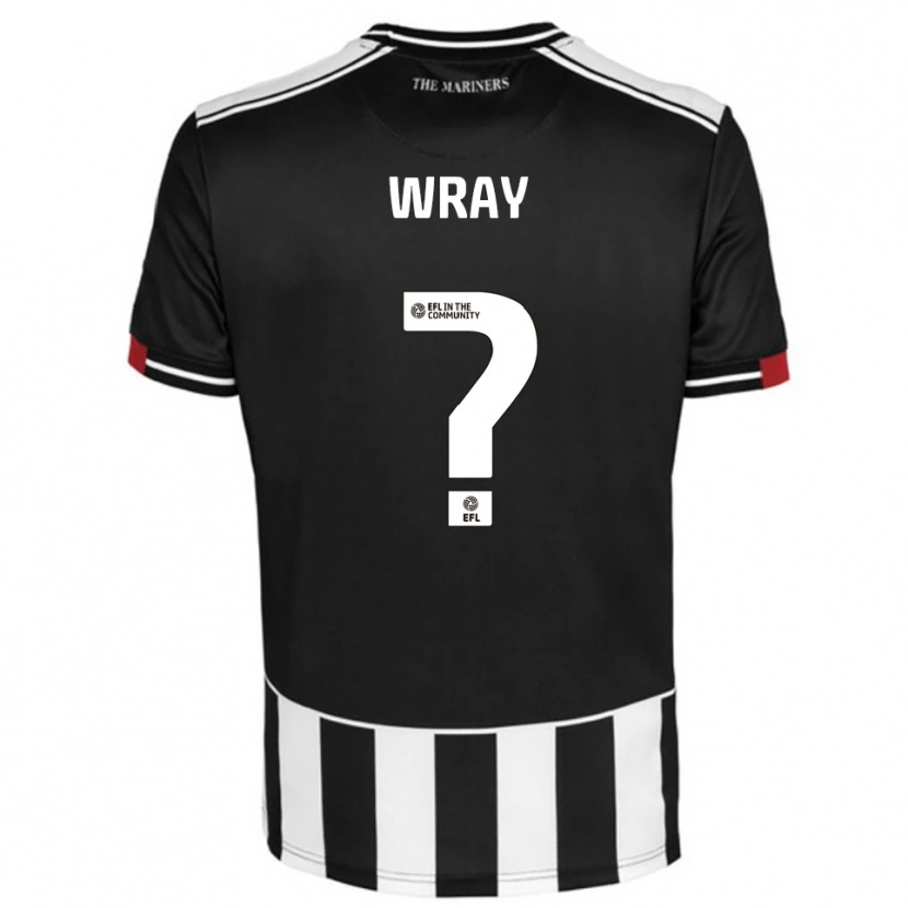 Danxen Męski Leah Wray #0 Czarny Biały Czerwony Domowa Koszulka 2025/26 Koszulki Klubowe