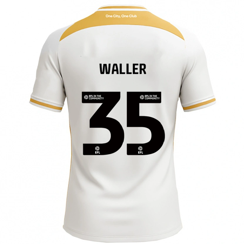 Danxen Męski Charlie Waller #35 Biały Złoty Domowa Koszulka 2025/26 Koszulki Klubowe