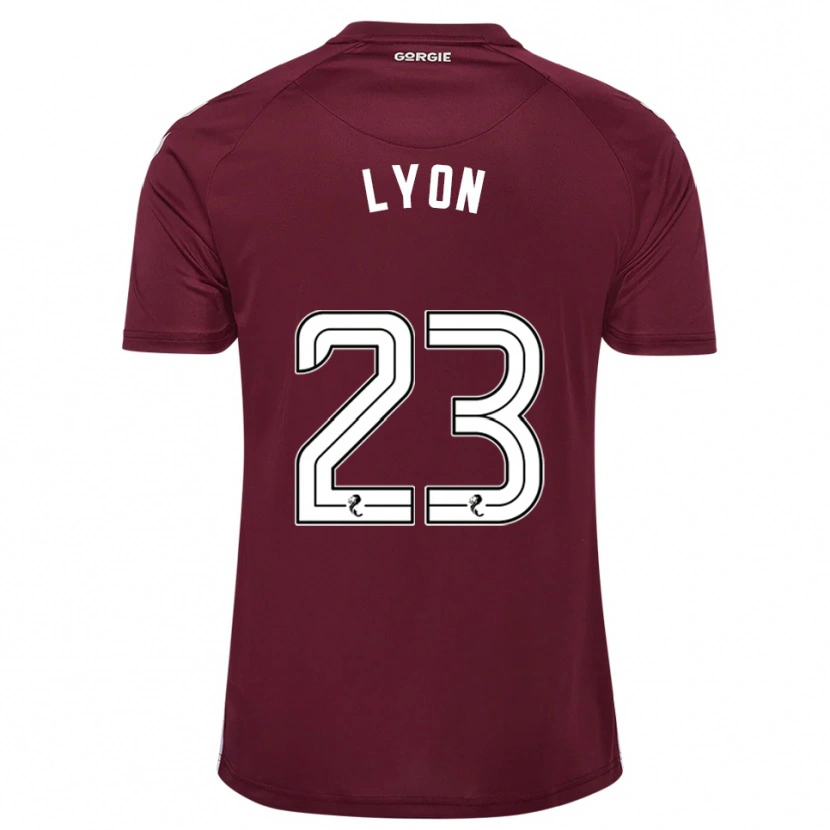Danxen Męski Jack Lyon #23 Burgund Biały Domowa Koszulka 2025/26 Koszulki Klubowe