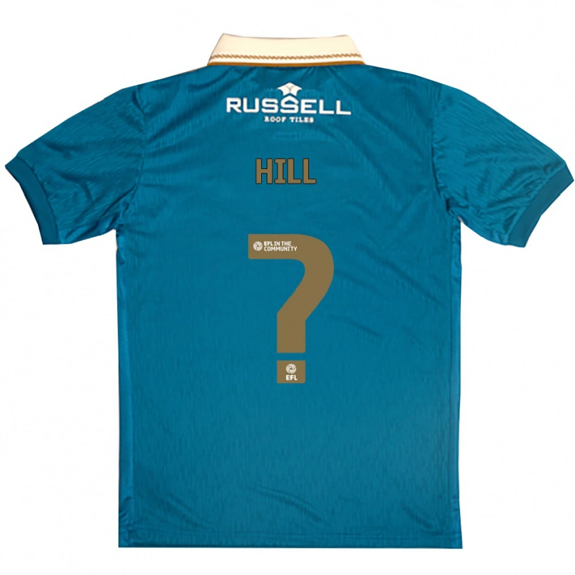 Danxen Męski Tommy Hill #0 Błękitny Biały Wyjazdowa Koszulka 2025/26 Koszulki Klubowe