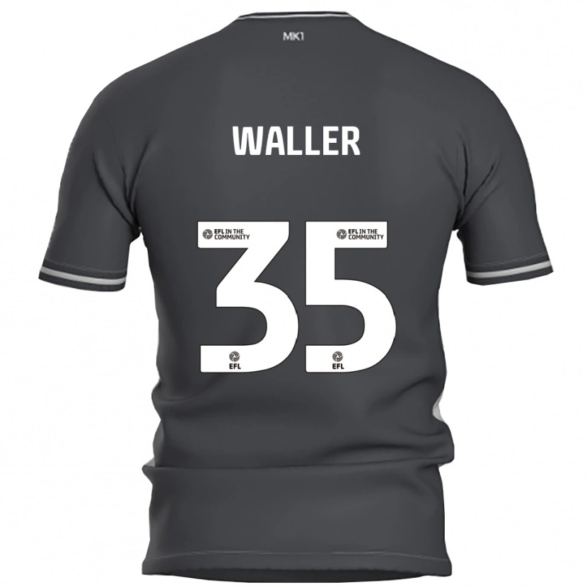 Danxen Męski Charlie Waller #35 Szary Srebrny Wyjazdowa Koszulka 2025/26 Koszulki Klubowe