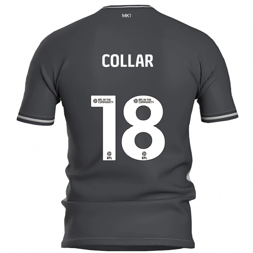 Danxen Męski Will Collar #18 Szary Srebrny Wyjazdowa Koszulka 2025/26 Koszulki Klubowe