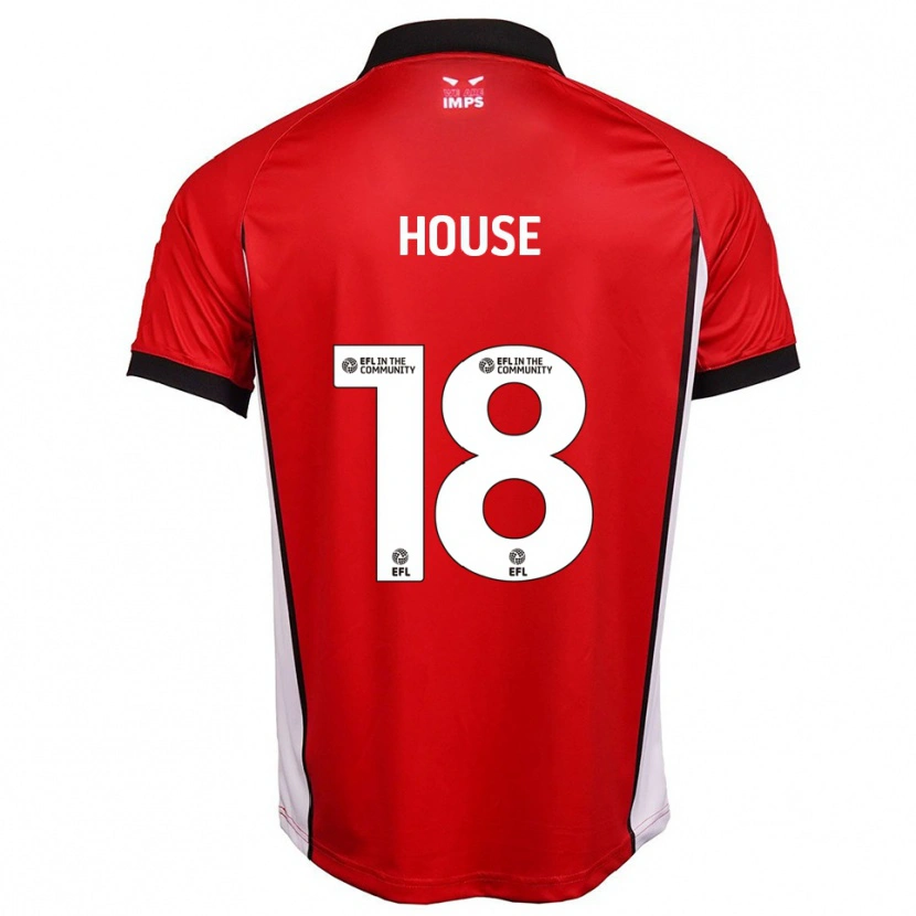 Danxen Kobiety Ben House #18 Czerwony Biały Domowa Koszulka 2025/26 Koszulki Klubowe