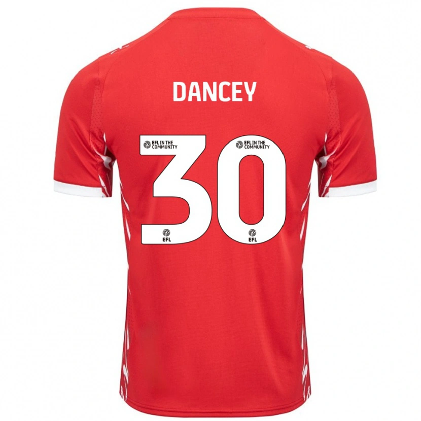 Danxen Kobiety Stan Dancey #30 Czerwony Biały Domowa Koszulka 2025/26 Koszulki Klubowe