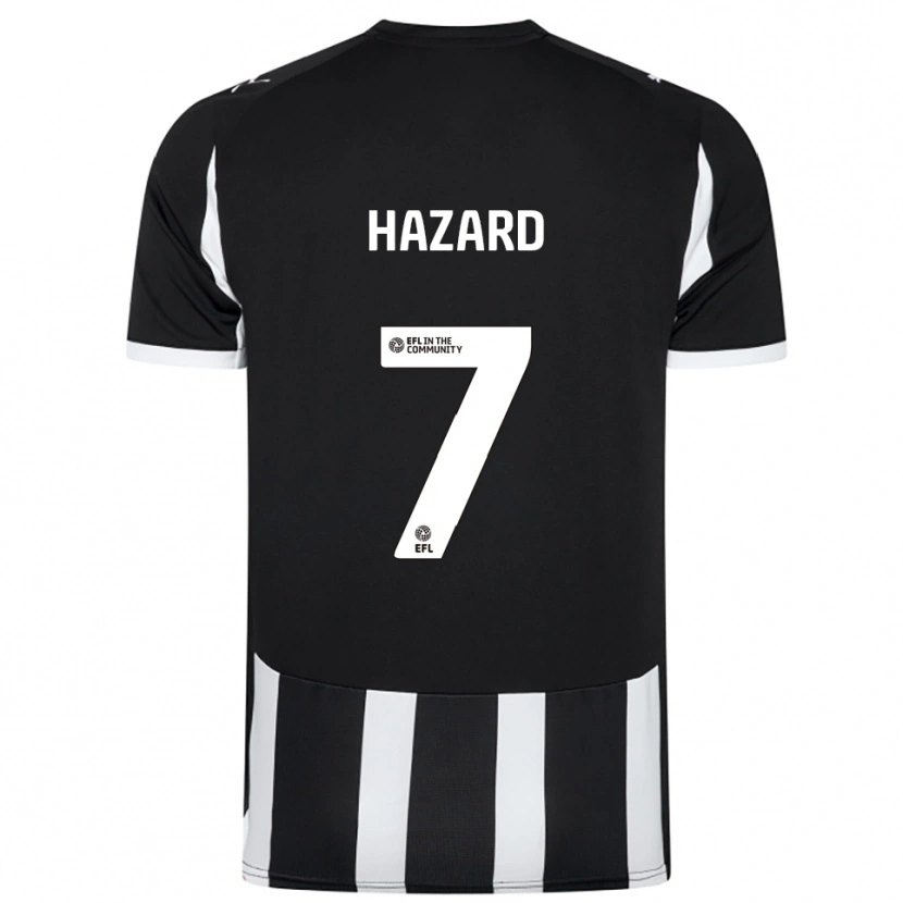 Danxen Kobiety Harrison Hazard #7 Czarny Biały Domowa Koszulka 2025/26 Koszulki Klubowe