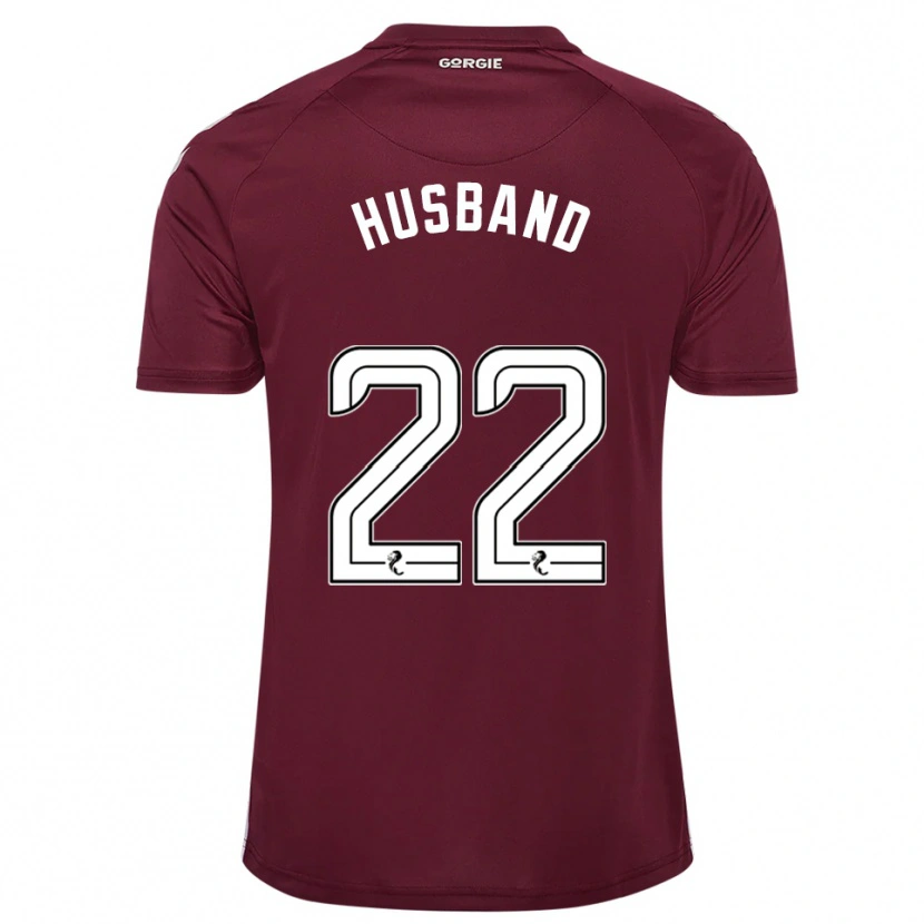 Danxen Kobiety Jessica Husband #22 Burgund Biały Domowa Koszulka 2025/26 Koszulki Klubowe
