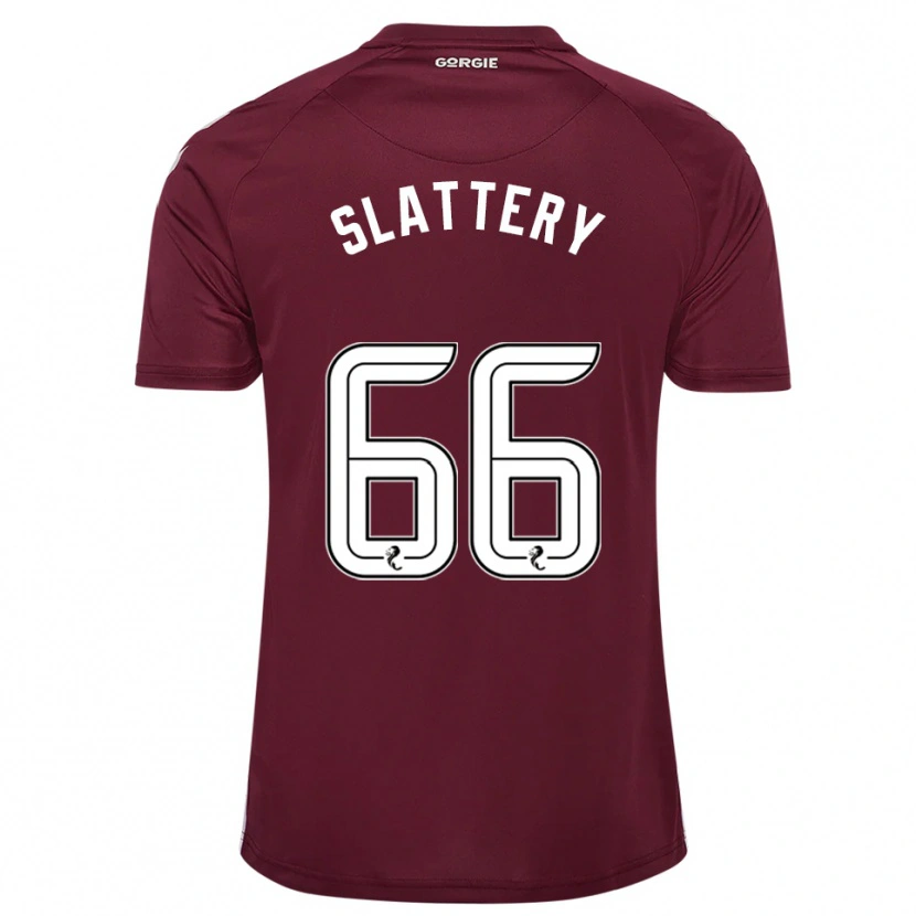 Danxen Kobiety Jenna Slattery #66 Burgund Biały Domowa Koszulka 2025/26 Koszulki Klubowe