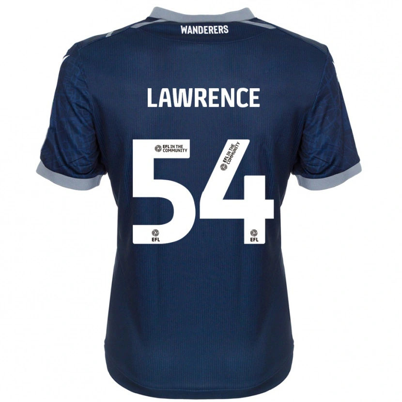 Danxen Kobiety Daeshon Lawrence #54 Granatowy Szary Wyjazdowa Koszulka 2025/26 Koszulki Klubowe