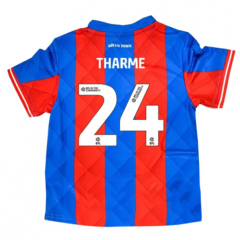 Danxen Kobiety Doug Tharme #24 Niebieski Czerwony Biały Wyjazdowa Koszulka 2025/26 Koszulki Klubowe