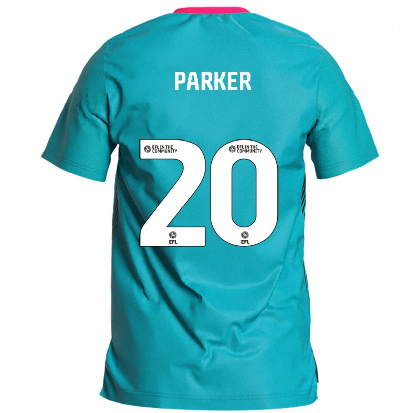 Danxen Kobiety Charley Parker #20 Błękitny Różowy Wyjazdowa Koszulka 2025/26 Koszulki Klubowe