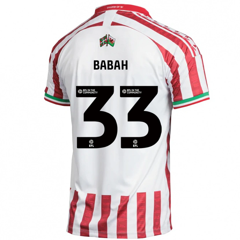 Danxen Kobiety Armani Babah #33 Czerwony Biały Wyjazdowa Koszulka 2025/26 Koszulki Klubowe