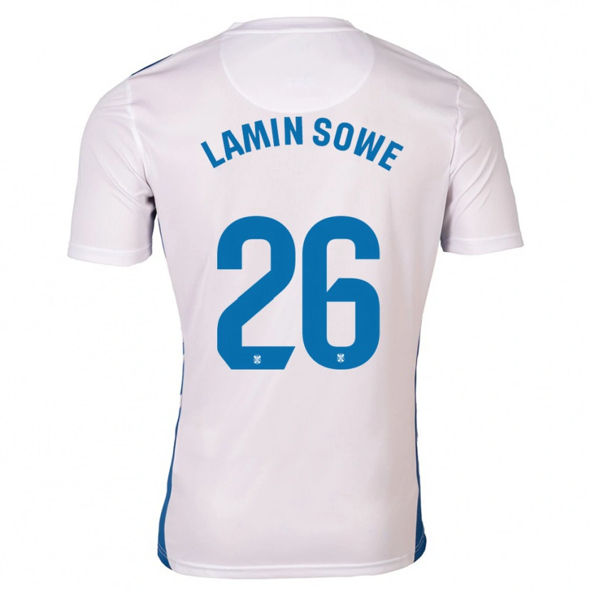 Danxen Dzieci Ba Lamin Sowe #26 Biało Niebieski Domowa Koszulka 2025/26 Koszulki Klubowe