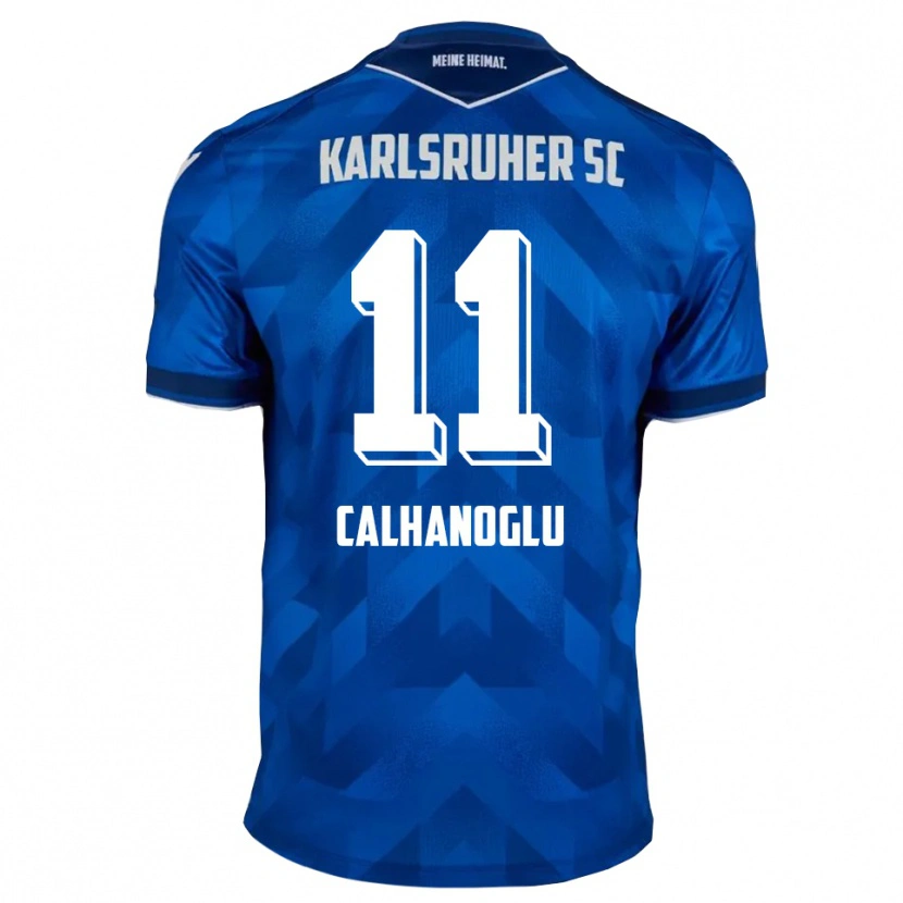 Danxen Dzieci Turan Calhanoglu #11 Niebiesko Biały Domowa Koszulka 2025/26 Koszulki Klubowe