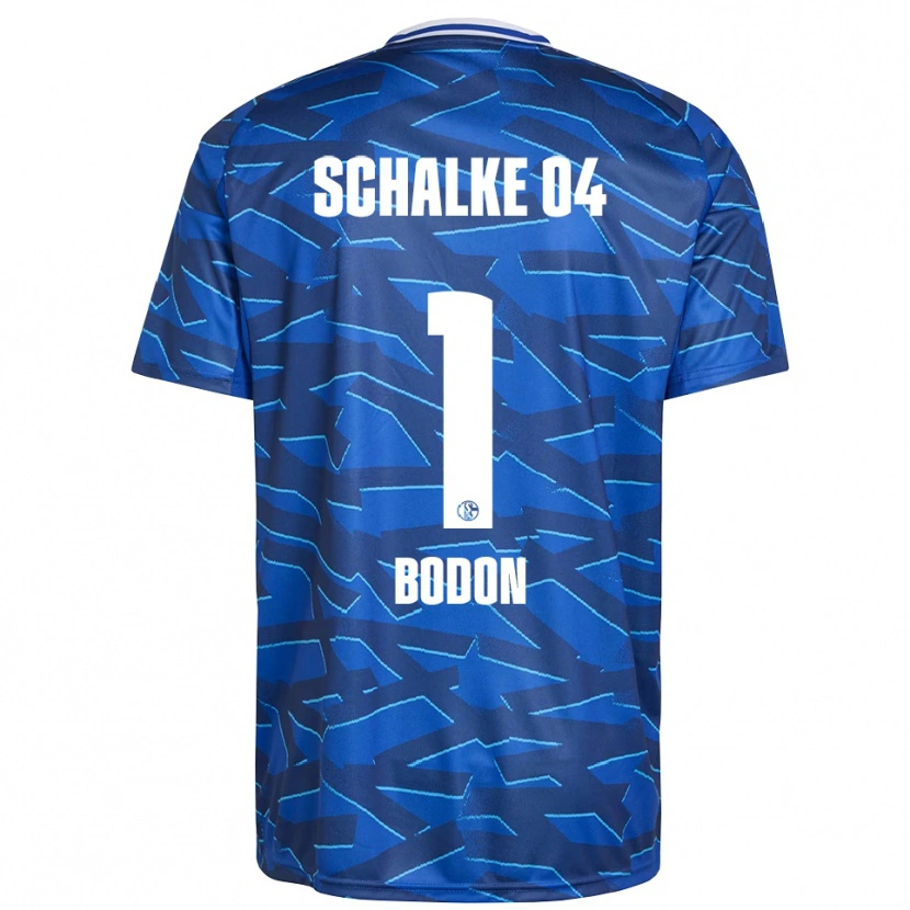 Danxen Dzieci Nick Bodon #1 Królewski Niebiesko Biały Domowa Koszulka 2025/26 Koszulki Klubowe