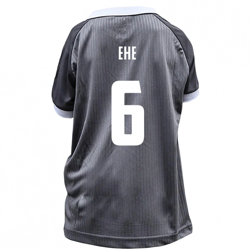 Danxen Dzieci Benedikt Ehe #6 Szaro Biały Wyjazdowa Koszulka 2025/26 Koszulki Klubowe