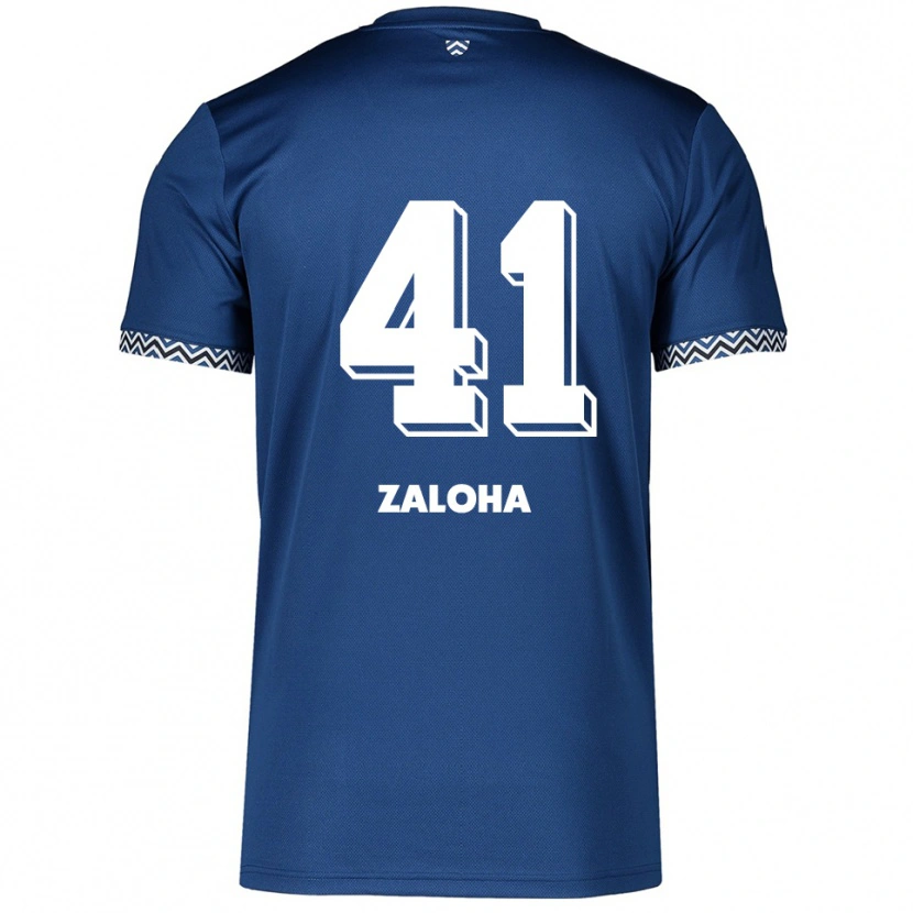 Danxen Męski Artem Zaloha #41 Granatowo Biały Domowa Koszulka 2025/26 Koszulki Klubowe