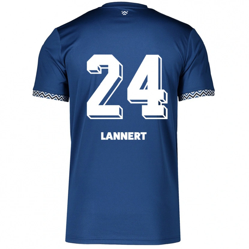 Danxen Męski Christopher Lannert #24 Granatowo Biały Domowa Koszulka 2025/26 Koszulki Klubowe